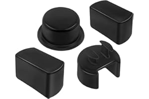 QZTYTY 4 PCS Car Tailgate Hinge Kit Tailgate Bushing Insert Kit, Truck Bed Hinge, Plastic Left Right Bed Door Side Bushings F