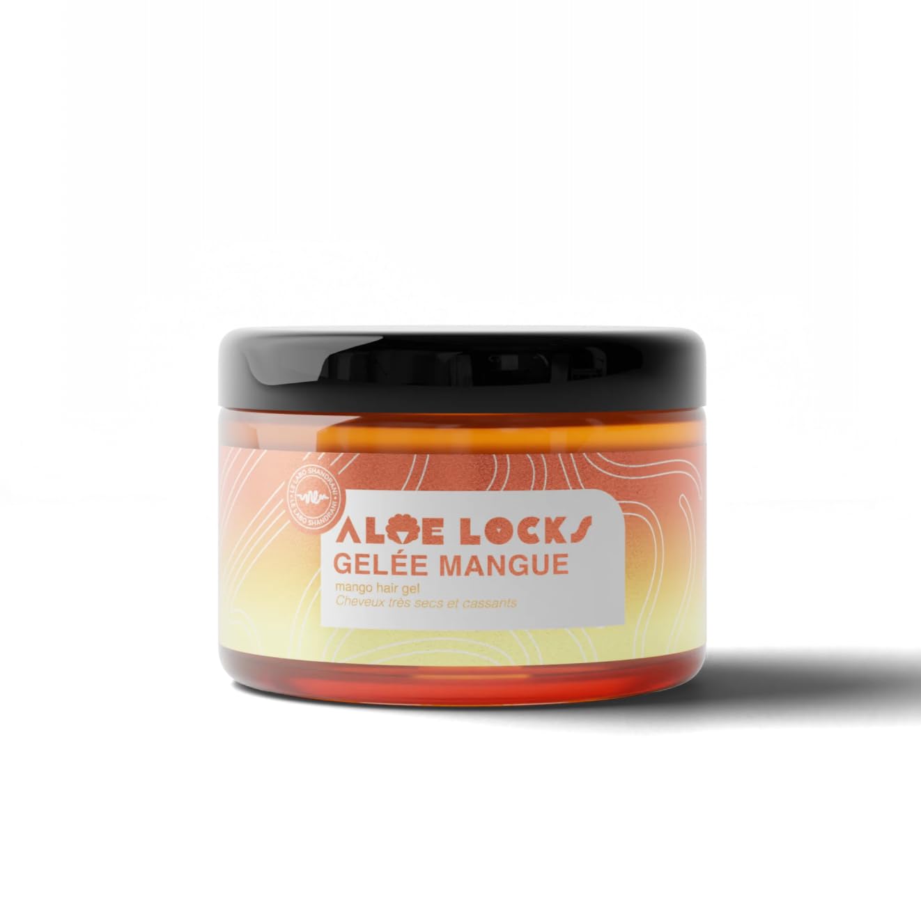 Aloe Locks | Fixing Mango Gelée | Shape & Style Your Locks, Braids & Curls | Ultra-Nourishing Care | Softens Hair Fibre | For Dry Hair | Made in France | 300ml