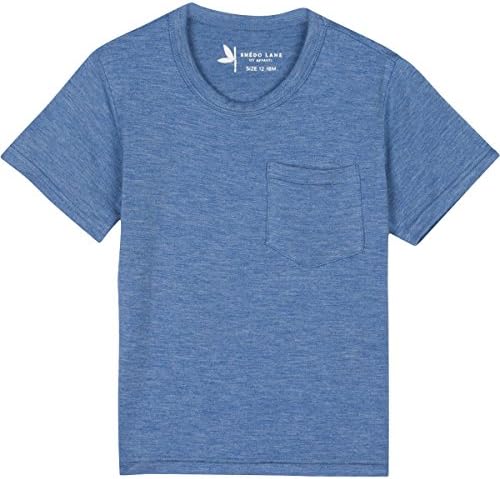 Shedo Lane Kids Sun Protection T Shirts UPF 50+ UV SPF Protective Tee Heather Blue 8-10