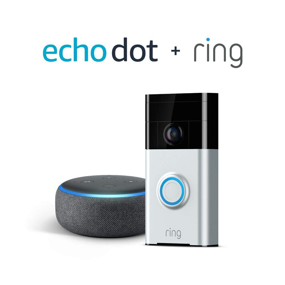 Echo Dot 99 ? Ring Video Doorbell Pro With Echo Dot For 199 (Save