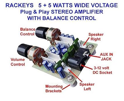 Stereo Amplifier Balance Control Circuit - Circuit Diagram Images