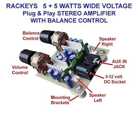 5 watt speaker amplifier