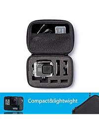 InBestOne - Kit de accesorios para GoPro Hero 7 (negro 6 5 HD (2018) con carcasa impermeable + estuche de viaje pequeño + palo autofoto de 3 vías + correa para el cuello + protector de pantalla + filtro rojo + tapa de lente