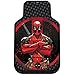 Deadpool Marvel Comics Auto Car Truck SUV Vehicle Front Seat Plasticlear Vinyl Floor Mats - PAIR