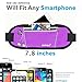Running Belt for Men Women, Black Fanny Pack Runners Belt - Waist Pack Bag Pouch Belt for Fitness, Workout, Jogging - Phone Holder for Running for All Kinds of iPhone Samsung - Blue