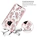 GUAGUA Galaxy S9 Case Samsung S9 Case Pineapple for Girls Women, Marble Glossy Cover Hybrid Three Layer Hard PC Soft TPU Shockproof Protective Phone Case for Samsung Galaxy S9(2018) Rose Gold