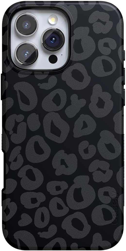 Casely Black Leopard iPhone 16 Pro Max Case Bold