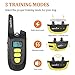 ACAPETTY Dog Collar,2 Dog Training Collar with Remote Control, Rechargeable Waterproof E-Collar for Dogs, Multi Training Modes, Beep, Vibration and for Pet Training (with One Receiver)thumb 1