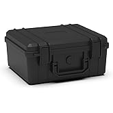 Ant Mag Waterproof Hard Case with Pick & Pluck Foam - 10.3x7.9x4.7 inch Interior - Protective Travel Storage Box for Cameras, Drones, Tools & Equipment