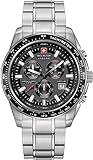 Swiss Military 6-5225-04-007 Mens Crusador Silver Chronograph Watch