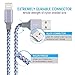 Lightning Cable iPhone Charger Cable MFi Certified Cable 5Pack 2x3foot 2x6foot 10foot To USB Syncing Data and Nylon Braided Cord Charger for iPhone Xs/Max/XR/X/8/8Plus/7/7Plus/6S/6S Plus/SE/iPad and M