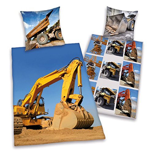 digger single duvet cover