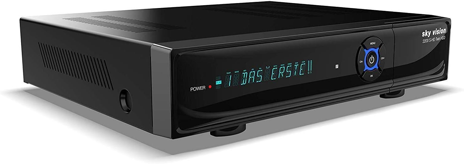 Sky Vision 2200 Hd Digital Satellite Receiver With 1tb Hard Drive Hdd Hdtv Dvb S2 Hdmi Usb 2 0 Full Hd 1080p Incl Conecto Hdmi Cable Amazon De Home Cinema Tv Video