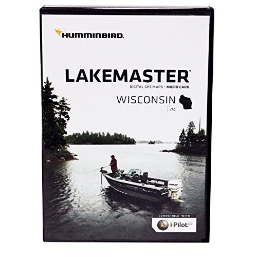 Humminbird 600025-5 Electronic Charts Wisconsin (Dec '16) (Best Fishing Spots In Wisconsin)