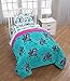 Jay Franco Disney Vampirina 4 Piece Twin Bed Set - Includes Comforter & Sheet Set - Super Soft Fade Resistant Polyester - (Official Disney Product)