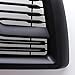 Front Grill for Dodge RAM 2500 3500 2013-2018 Upper Bumper Grille Laramie Limited Grille Matte Black
