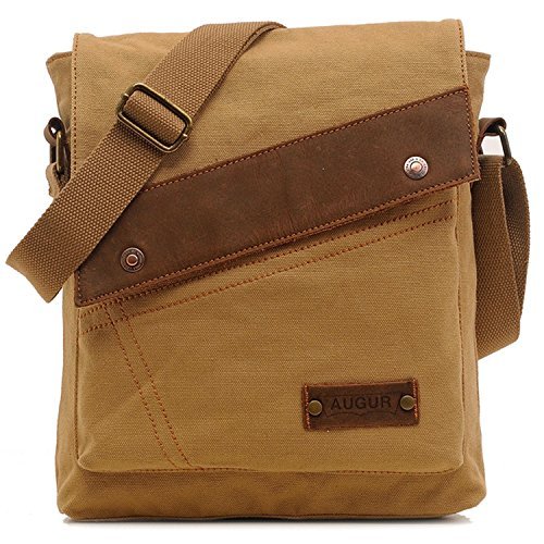 Vere gloria men women small canvas messenger bag crossbody should…
