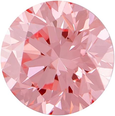 0.78 Ct. | Round | Bubble Gum Pink Color | VS1 Clarity | U.S. Man Made Diamond