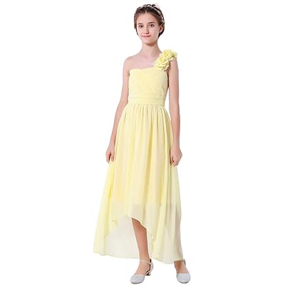 Bow Dream Chiffon Junior Bridesmaid Dress Girls Jordan | Ubuy