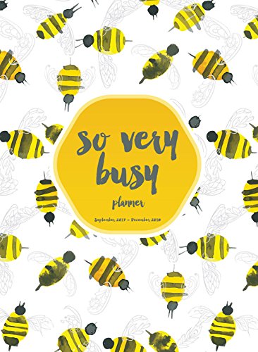 TF Publishing Busy Bee 16 Month Monthly Planner, September 2017 - December 2018 (18-4255) by