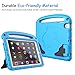 LTROP Kids Case for iPad Mini 5 4 3 2 1 - Light Weight Shock Proof Convertible Handle Stand Kids Case for New iPad Mini 5 2019, Mini 4th Generation, iPad Mini 3, iPad Mini 2, iPad Mini - Blue