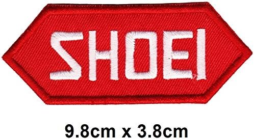 Shoei Red Motorsport Ralley Car Motorbike Logo Vest Jacket Cap Hoodie Backpack Patch Iron On/sew on Patch