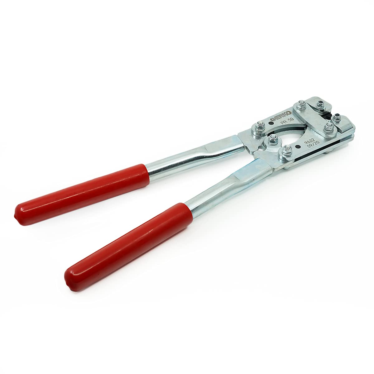 ERKO Universal Crimping Tool for DIN Standard Stainless Steel Red 390mm Length 1.7kg Weight, PR_50 - D
