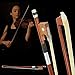 Professional 4/4 Brazilwood Ebony Frog Violin Arbor White Horsehair Violin Bow