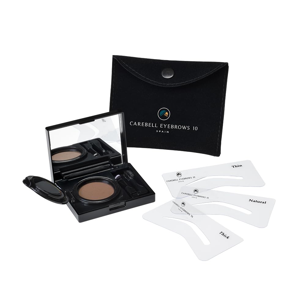 Carebell Eyebrows 10 (C-03 DARK BROWN) · Dark Blonde, Light Brown & Medium Brown.