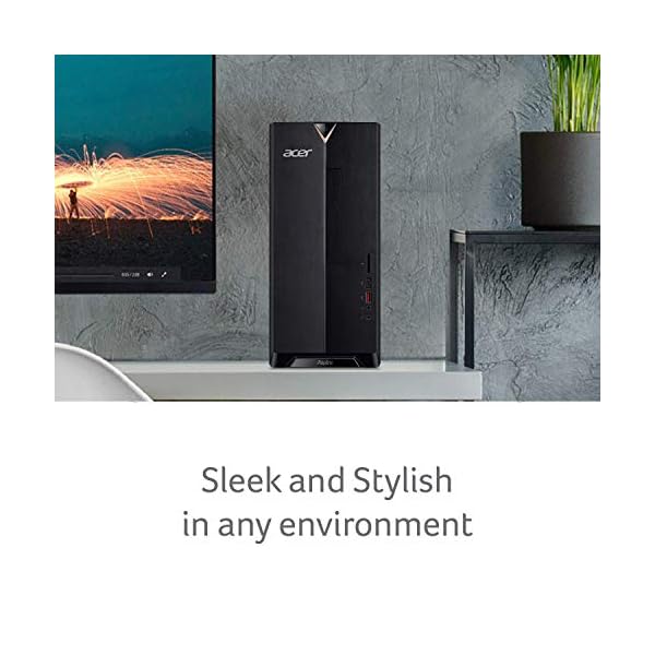 Acer Aspire TC-885-UA92 Desktop, 9th Gen Intel Core i5-9400, 12GB DDR4, 512GB SSD, 8X DVD, 802.11AC Wifi, USB 3.1 Type C… - Imagen 8