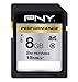 PNY Performance Series 8 GB Class 6 15 MB/s Rated SDHC Flash Memory Card (P-SDHC8G6-GE)