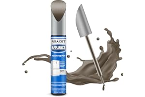 RSACET Appliance Touch Up Paint Compatible with Whirlpool Exact Match for Refrigerators, Washers, Dryers, Dishwashers, Micro-wave oven and Other Appliance (Whirlpool, Silver Universal)