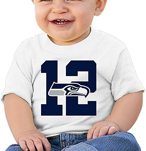Huma Seattle Twelve Seahawks Kid Tshirt White 24 Months