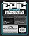 EPIC EP-7706 EX-Series Weather and UV-Resistant Snowmobile Storage Cover, Black