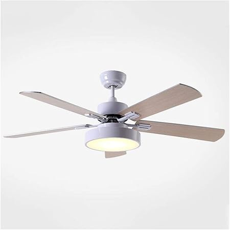 Ceiling Fans With Lights Ceiling Fan White Modern Led Wooden