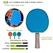 Champion Sports Table Tennis Paddle, Assorted Colors