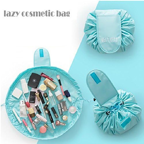 Ochioly Cosmetic Bag Large Capacity Lazy Makeup Toiletries Bag Multifunction Storage Portable Quick Pack Waterproof Bag,Green
