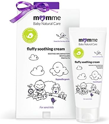 Fluffy Soothing Baby Cream / ORGANIC / SWEET ALMOND OIL / MACADAMIA OIL / BEESWAX / CHAMOMILE (2.5 fl.oz)