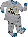 Boys Truck Pajamas Children Christmas Gift Kids Clothes 100% Cotton Size 5