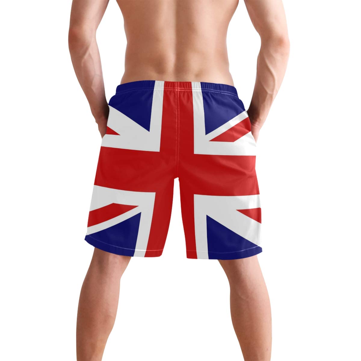 union jack swimming trunks