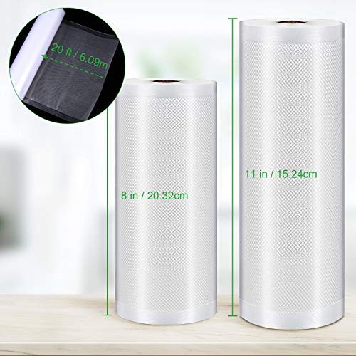 Vacuum Sealer Bags 3 rolls 8\