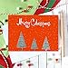 Elegant Christmas Happy Holiday Greeting Cards Bulk Boxed Set of 30, 6 Assorted Winter in Snow Festive Color Design Blank On the Inside, Envelopes and Sealing Stickers Included
