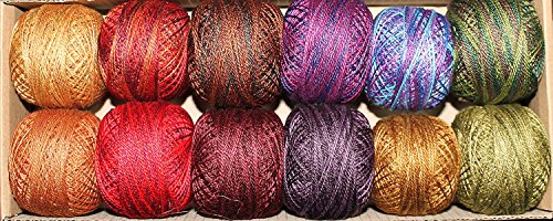 Valdani Perle Cotton Size 8 Embroidery Thread Cindy Blackberg Designer Collection