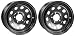 2-Pack Trailer Wheel Black Rims 15 x 5 Modular Style 5 Lug On 4.5 in. Center primary