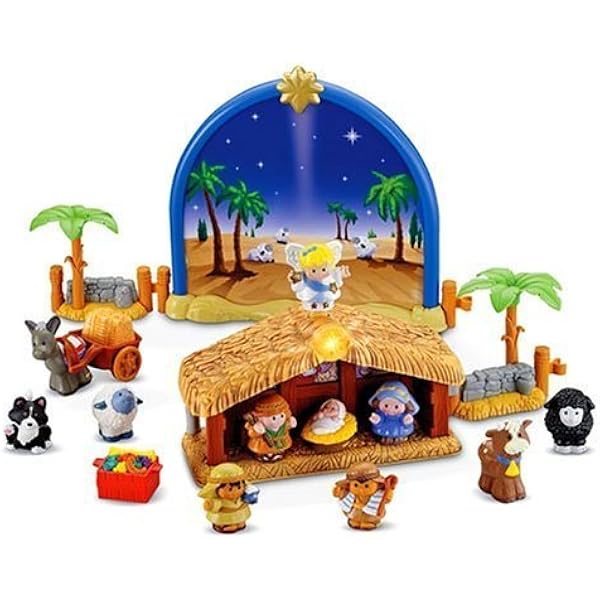 fisher price nativity set deluxe