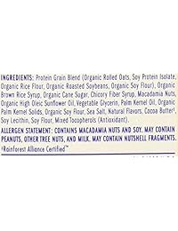 LUNA BAR – Barra sin gluten – Macadamia de chocolate blanco – 1,69 oz bar, 6 unidades