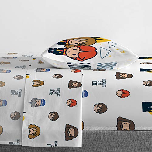 Harry Potter Hogwarts is My Home 3 Piece Twin Sheet Set (Offical Harry