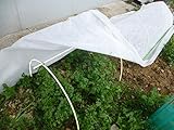 Fiberhoop, 8ft long hoops for Greenhouse, Support For Plant Cover And Seedling Guard, 10-Pack