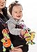 Lil' Jammerz Baby Music Toys for Car Seat or Stroller: Includes a Bluetooth Speaker to Stream Music or White Noise, and Plush Rattle & Squeaky Toy