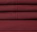 Cal King Size Bed Sheets - 6 Piece 1500 Supreme Collection Fine Brushed Microfiber Deep Pocket California King Sheet Set Bedding - 2 Extra Pillow Cases, Great Value, California King, Burgundy